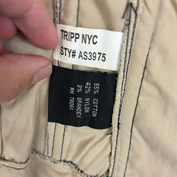 TRIPP NYC Black Lace‎ Corset Top Boustier Tank Sleeveless Sexy Vintage Y2K XS - Picture 10 of 16